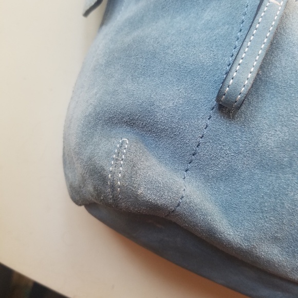 Coach denim blue soho suede bag - Picture 3 of 8